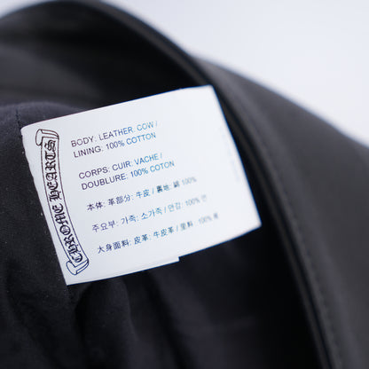 Chrome Hearts DEVIL DOG Leather CARGO PANTS