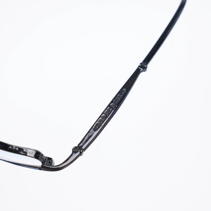 CHROME HEARTS BLACK JOHNSON GLASSES