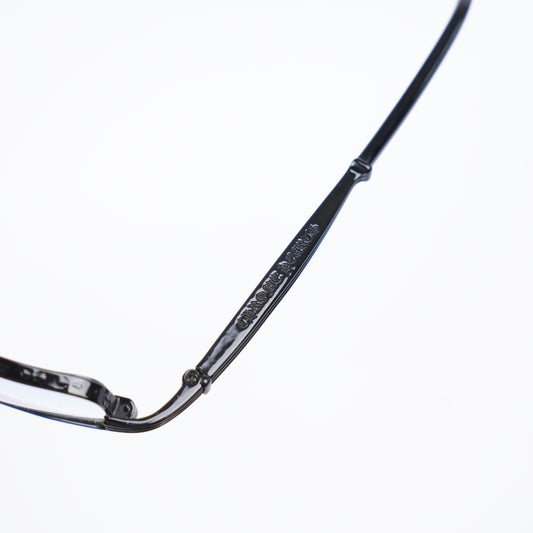 CHROME HEARTS BLACK JOHNSON GLASSES