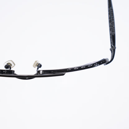 CHROME HEARTS BLACK JOHNSON GLASSES