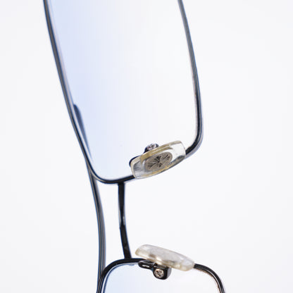 CHROME HEARTS BLACK JOHNSON GLASSES