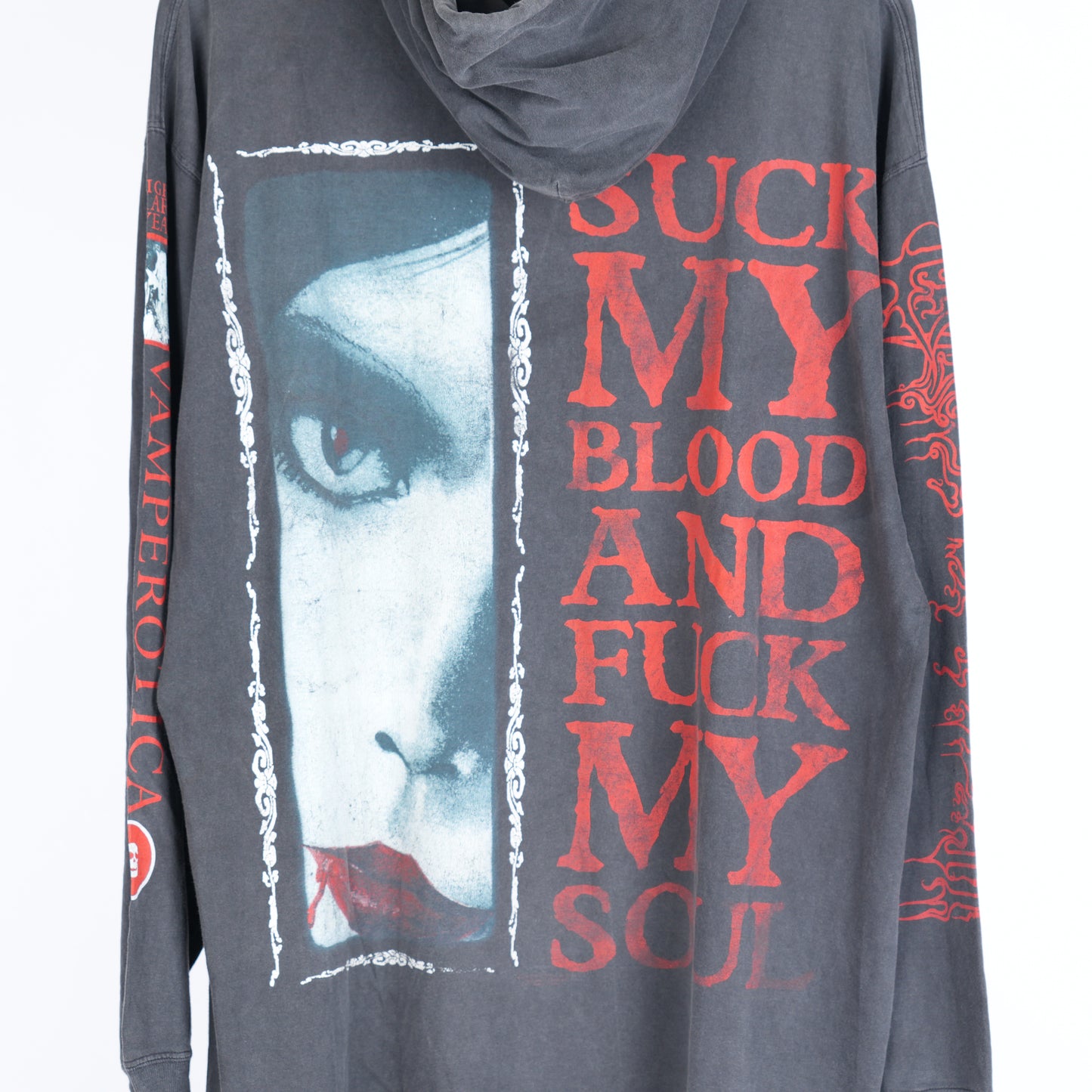 VINTAGE CRADLE OF FILTH HOODED LONG SLEEVE