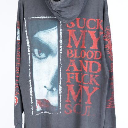 VINTAGE CRADLE OF FILTH HOODED LONG SLEEVE