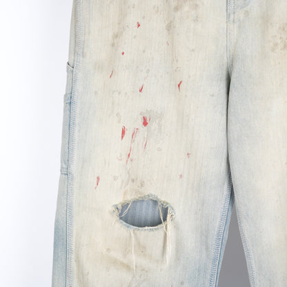 ERD BLOOD SPLATTER CARPENTER PANTS