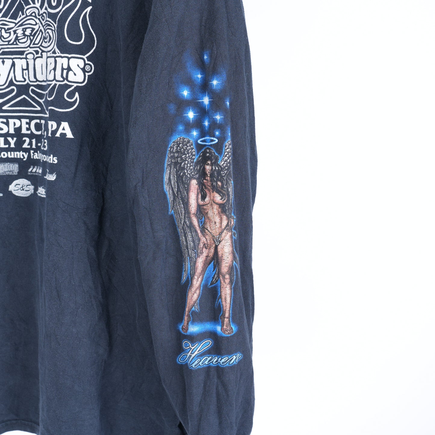 VINTAGE EASYRIDERS HEAVEN & HELL LONG SLEEVE T-SHIRT