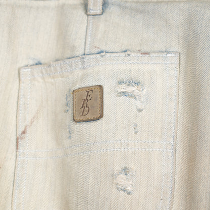 ERD BLOOD SPLATTER CARPENTER PANTS