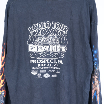 VINTAGE EASYRIDERS HEAVEN & HELL LONG SLEEVE T-SHIRT