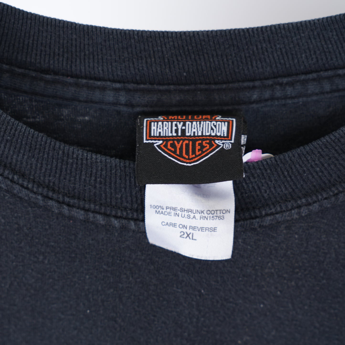 VINTAGE HARLEY DAVIDSON FLAME POCKET LONG SLEEVE