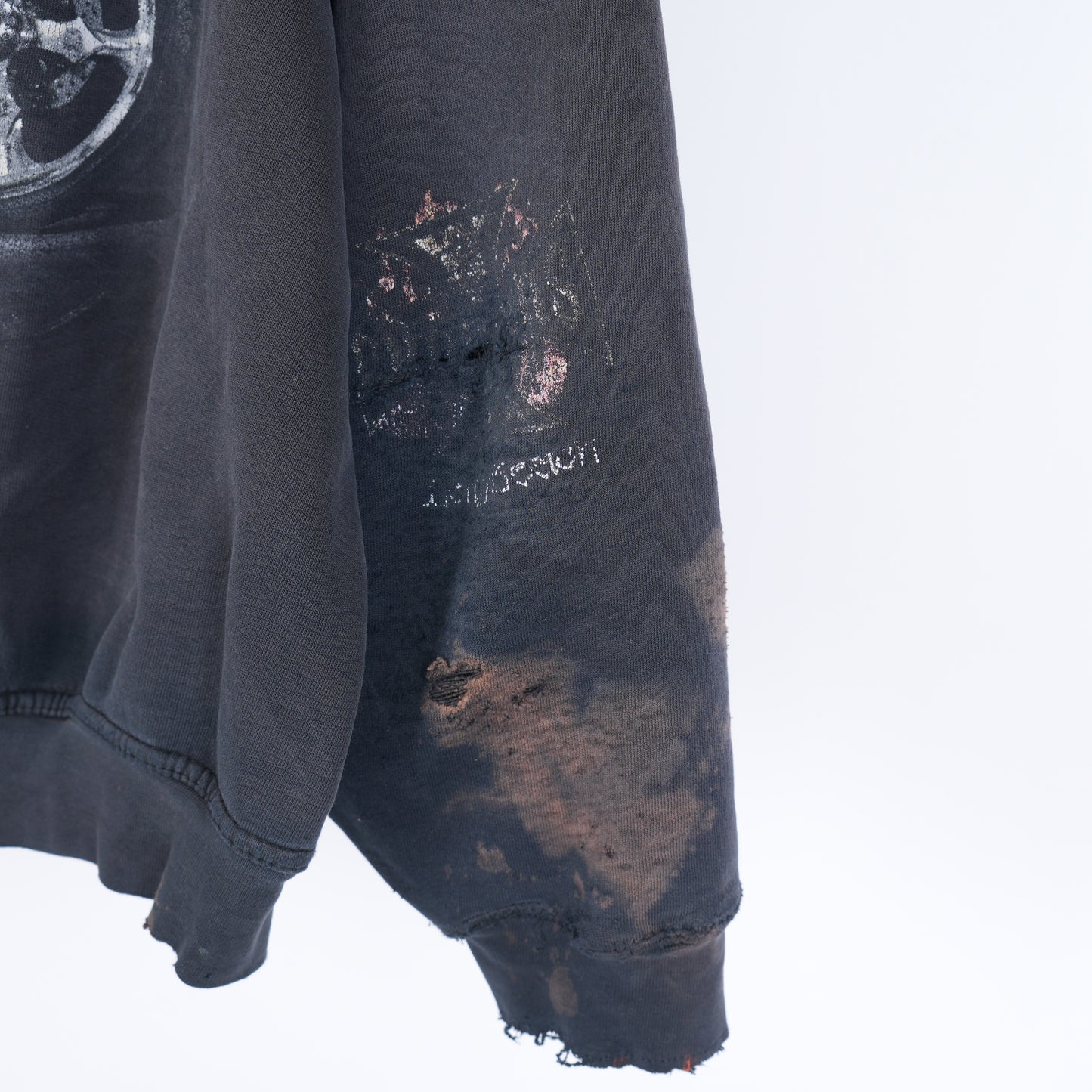 VINTAGE REPAIRED WCC WEST COAST CHOPPERS HOODIE