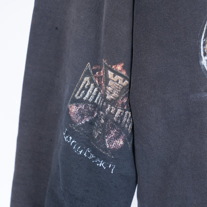 VINTAGE REPAIRED WCC WEST COAST CHOPPERS HOODIE