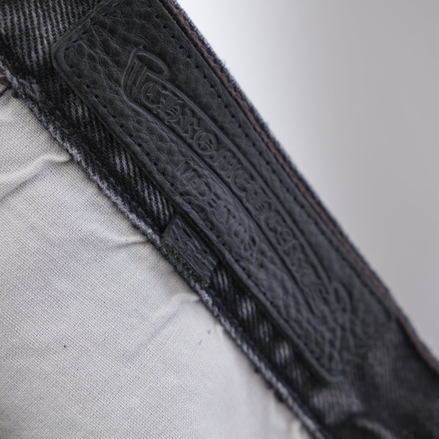 STAR STENCIL PANTS WITH HARDWARE