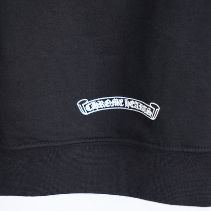 FLORAL HORSESHOE ZIP UP THERMAL HOODIE