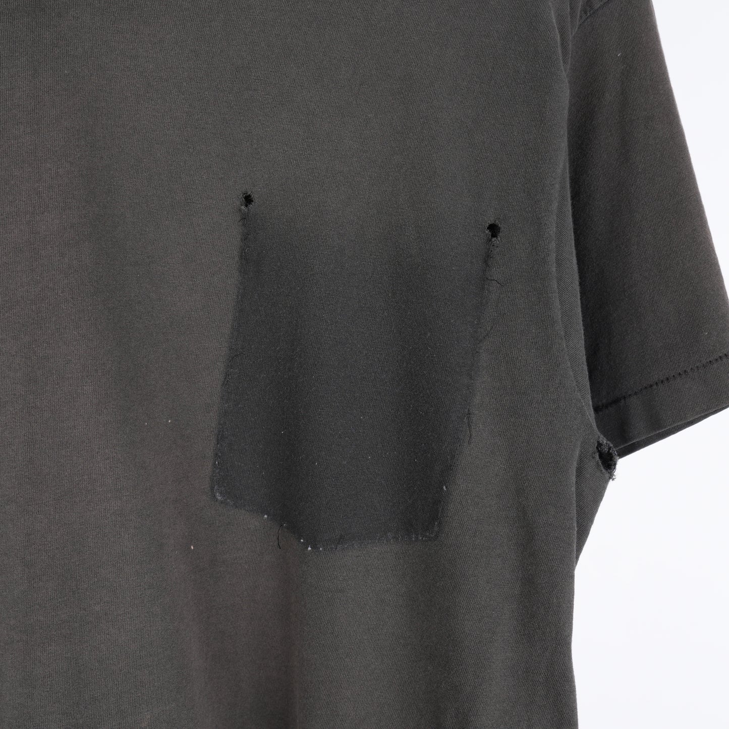 VINTAGE GHOST POCKET BLANK TEE