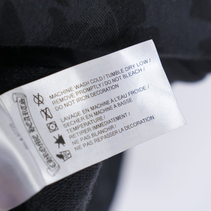 CHROME HEARTS MONOGRAM CROSS PRINT ZIP UP HOODIE