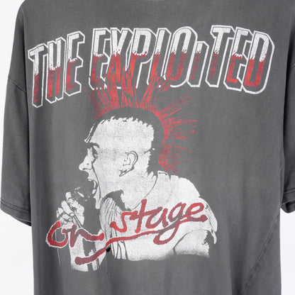 VINTAGE FADED THE EXPLOITED ON STAGE TEE