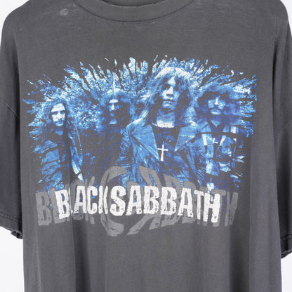 VINTAGE FADED BLACK SABBATH CROSS TEE