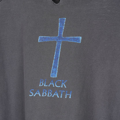VINTAGE FADED BLACK SABBATH CROSS TEE
