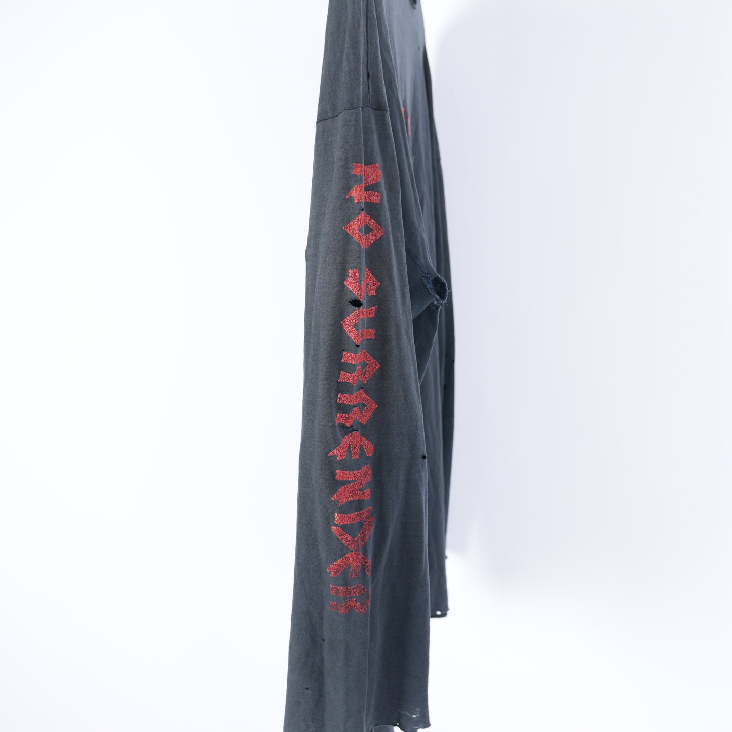 VINTAGE THRASED NO RETREAT NO SURRENDER LONG SLEEVE TEE