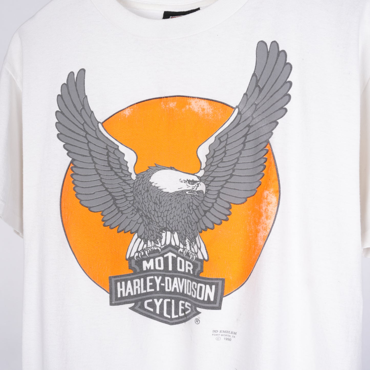 VINTAGE HARLEY DAVIDSON Eagle White Tee