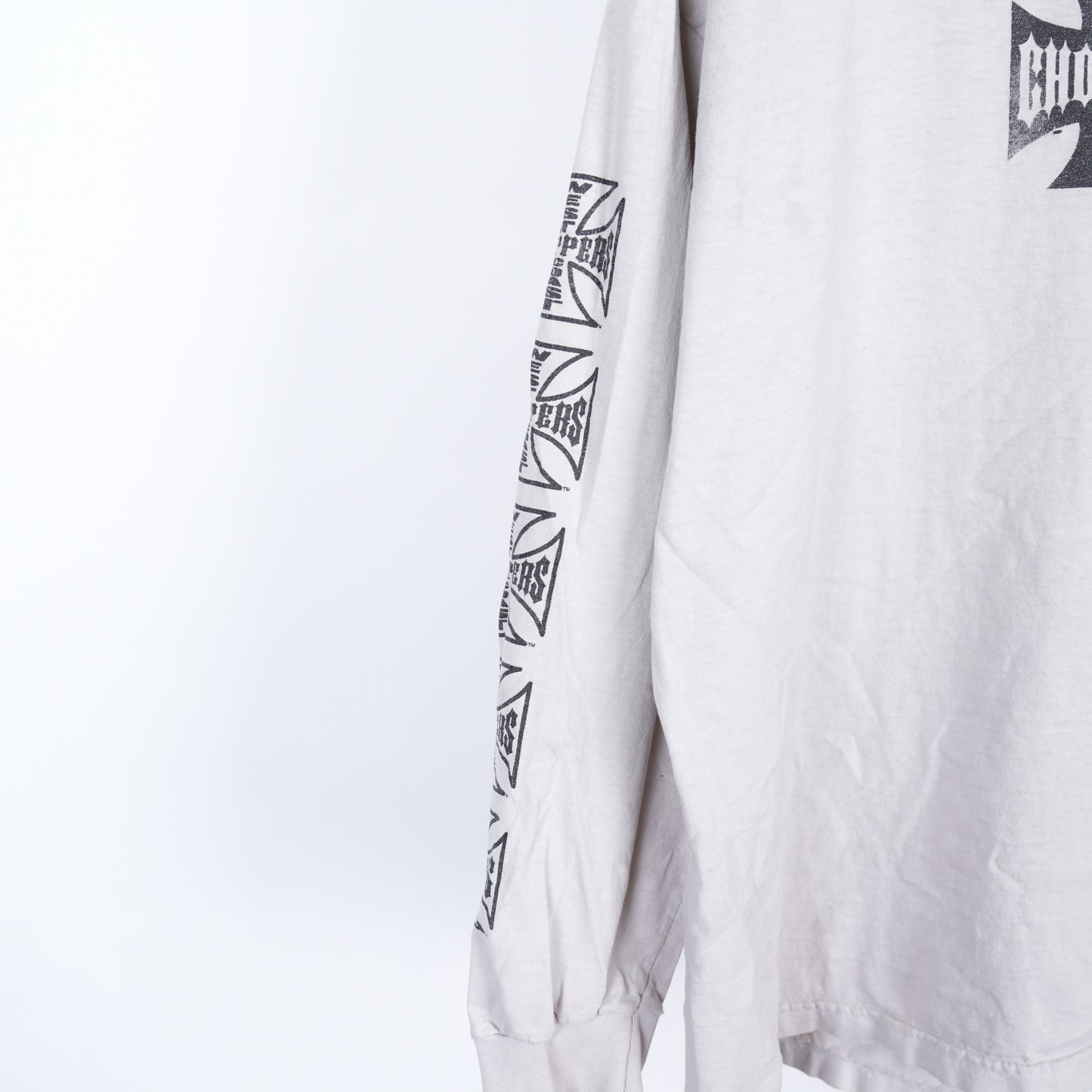 CHOPPERS 4L WHITE L/S SHIRT