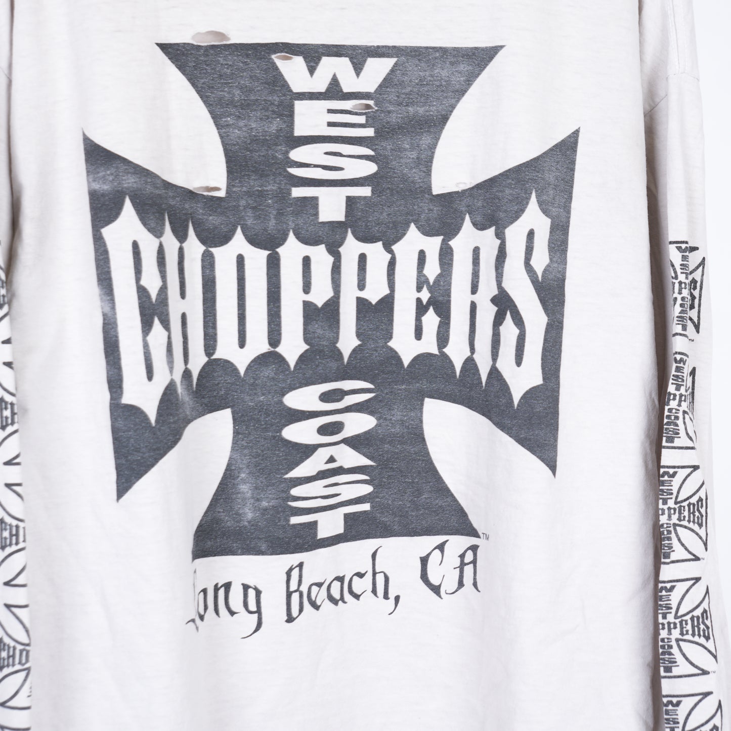CHOPPERS 4L WHITE L/S SHIRT