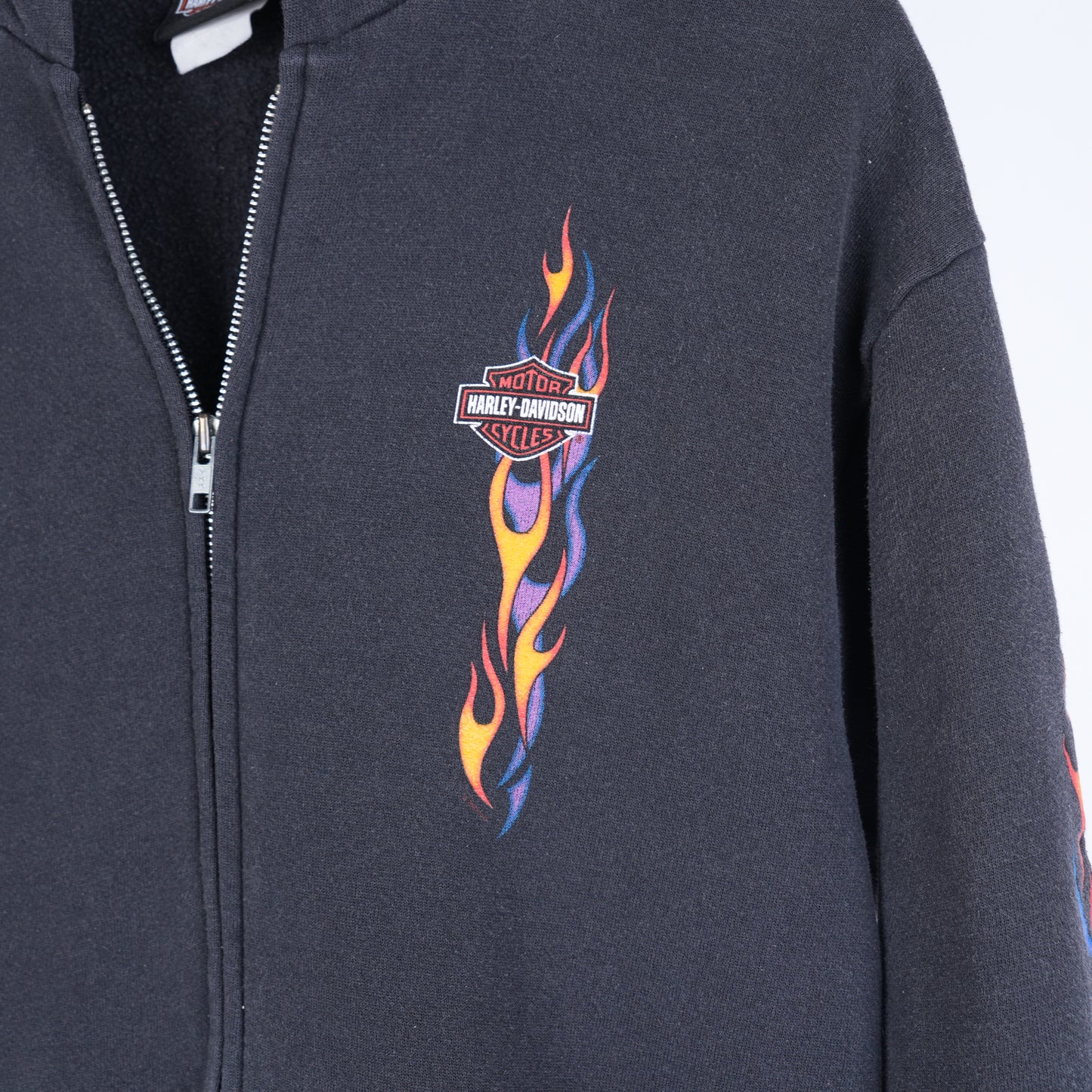 VINTAGE HARLEY DAVIDSON ZIP UP HOODIE