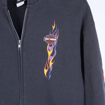 VINTAGE HARLEY DAVIDSON ZIP UP HOODIE