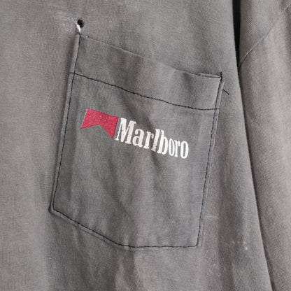 VINTAGE FADED MARLBORO COWBOY POCKET TEE