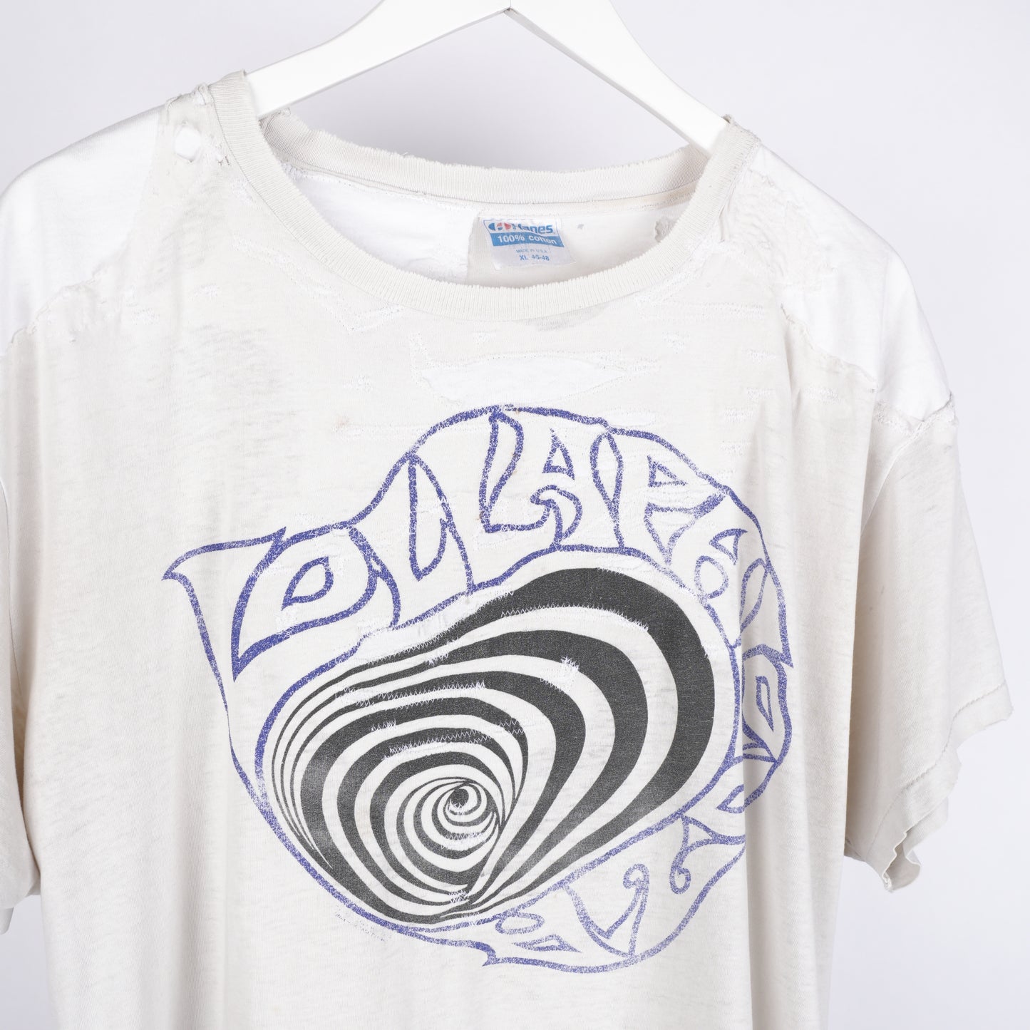 THRASHED REPAIRED LOLLAPALOOZA TEE