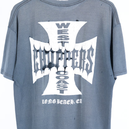 VINTAGE REPAIRED WCC WEST COAST CHOPPERS TEE