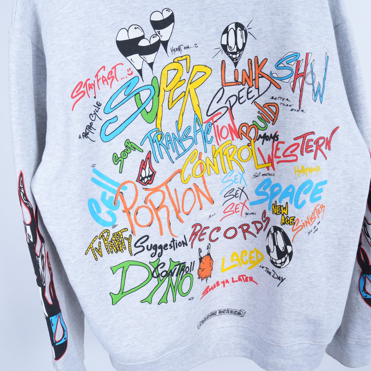 CHROME HEARTS X MATTY BOY BRAIN HOODIE