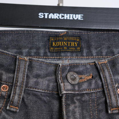 KAPITAL GRAY BONE SHORTS