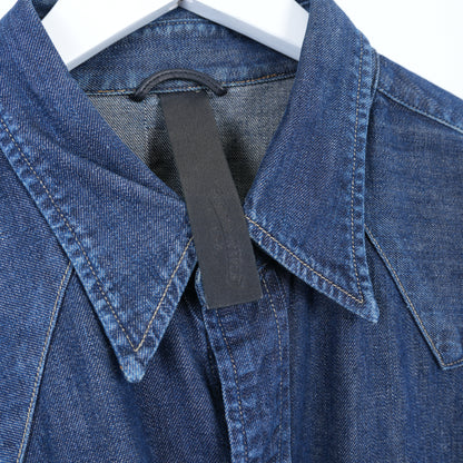 CHROME HEARTS LEVIS DENIM PATCH DARK BLUE JACKET