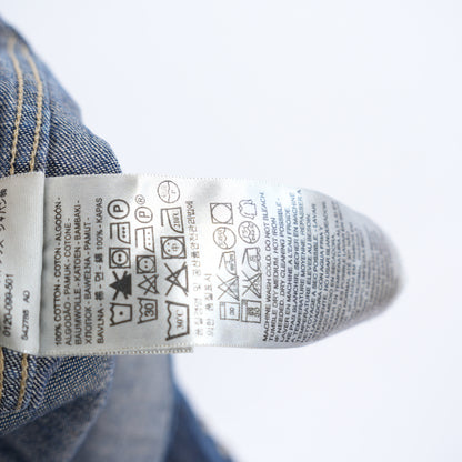 CHROME HEARTS LEVIS DENIM PATCH DARK BLUE JACKET