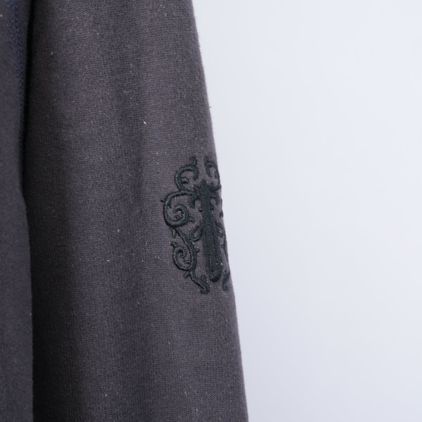 CHROME HEARTS SCROLL EMBROIDERED HOODIE