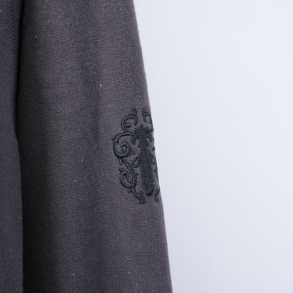 CHROME HEARTS SCROLL EMBROIDERED HOODIE