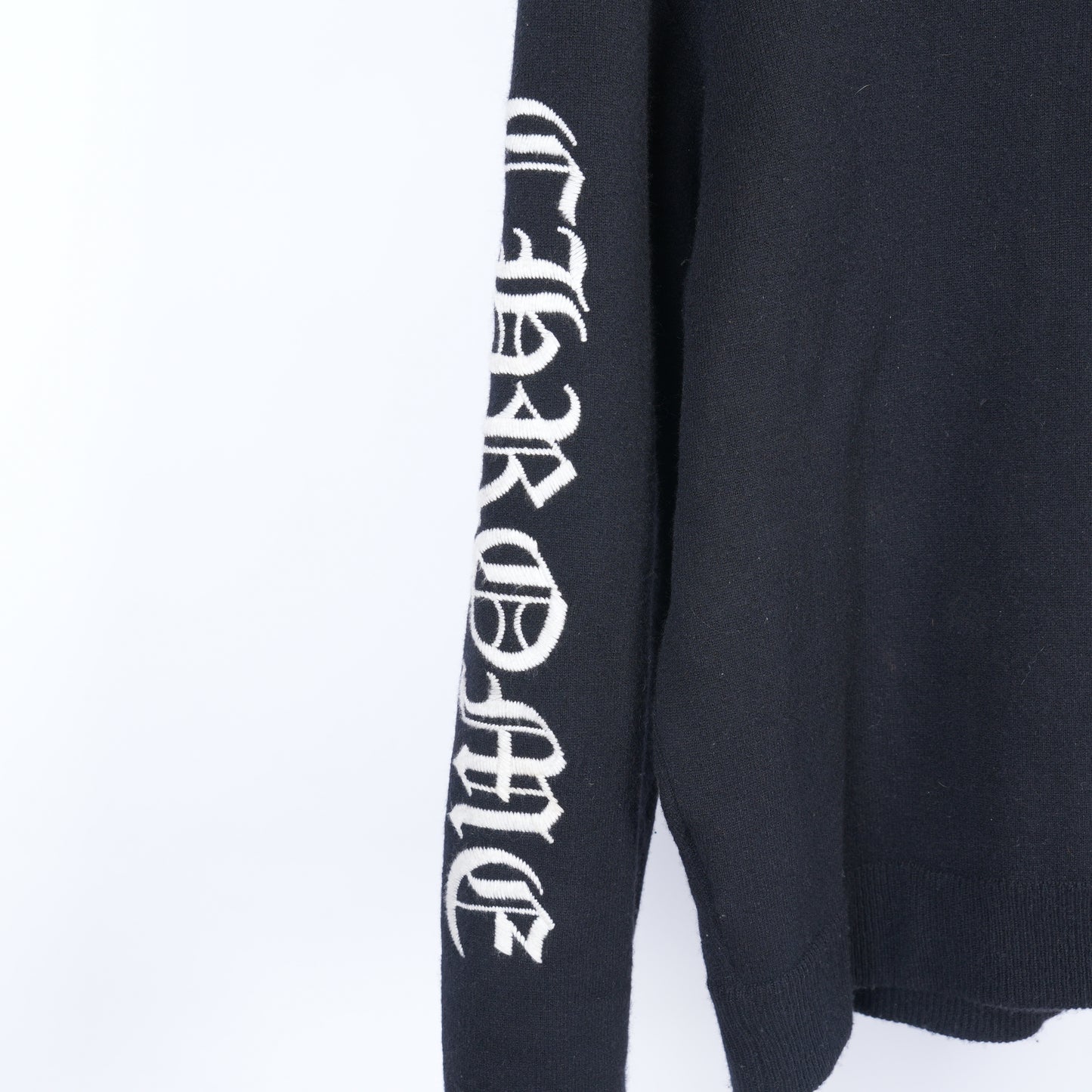 CHROME HEARTS EMBROIDERED CASHMERE SWEATER