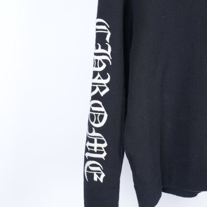 CHROME HEARTS EMBROIDERED CASHMERE SWEATER