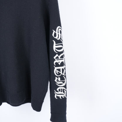 CHROME HEARTS EMBROIDERED CASHMERE SWEATER