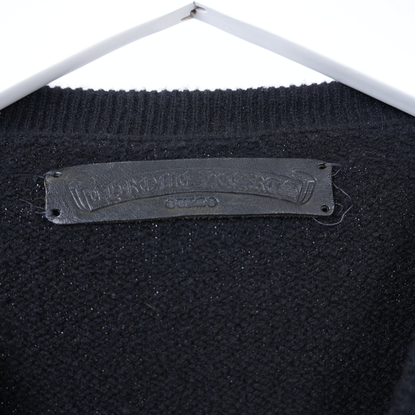 CHROME HEARTS EMBROIDERED CASHMERE SWEATER