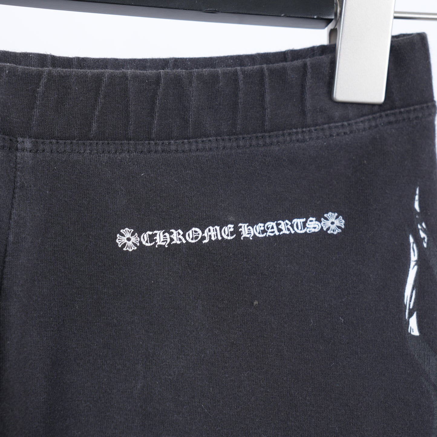 CHROME HEARTS MATTY BOY BLACK FLAME SHORTS