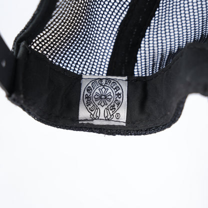CHROME HEARTS VINTAGE CROSS CH PATCH CAMO TRUCKER HAT