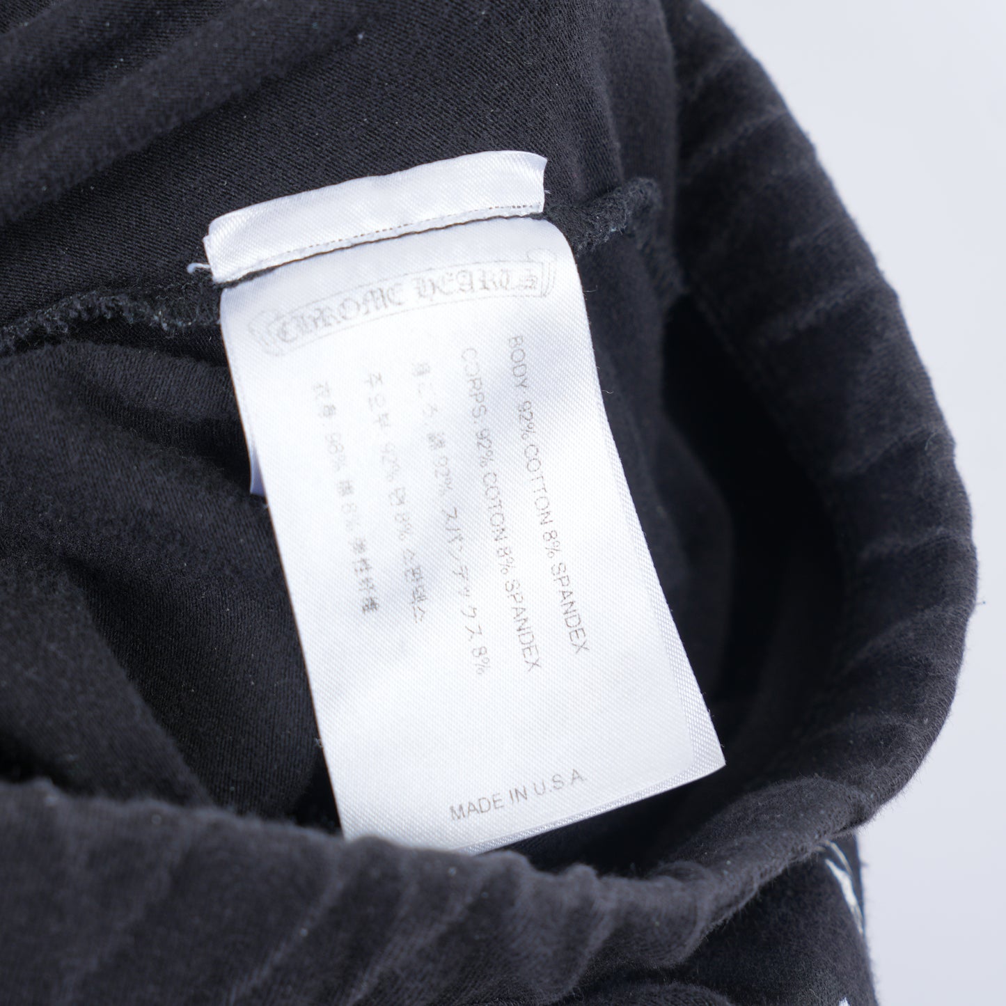 CHROME HEARTS MATTY BOY BLACK FLAME SHORTS