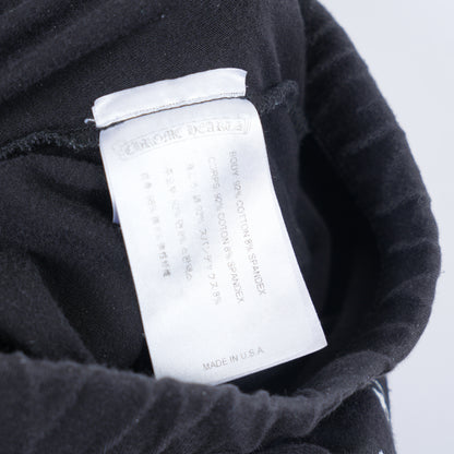 CHROME HEARTS MATTY BOY BLACK FLAME SHORTS