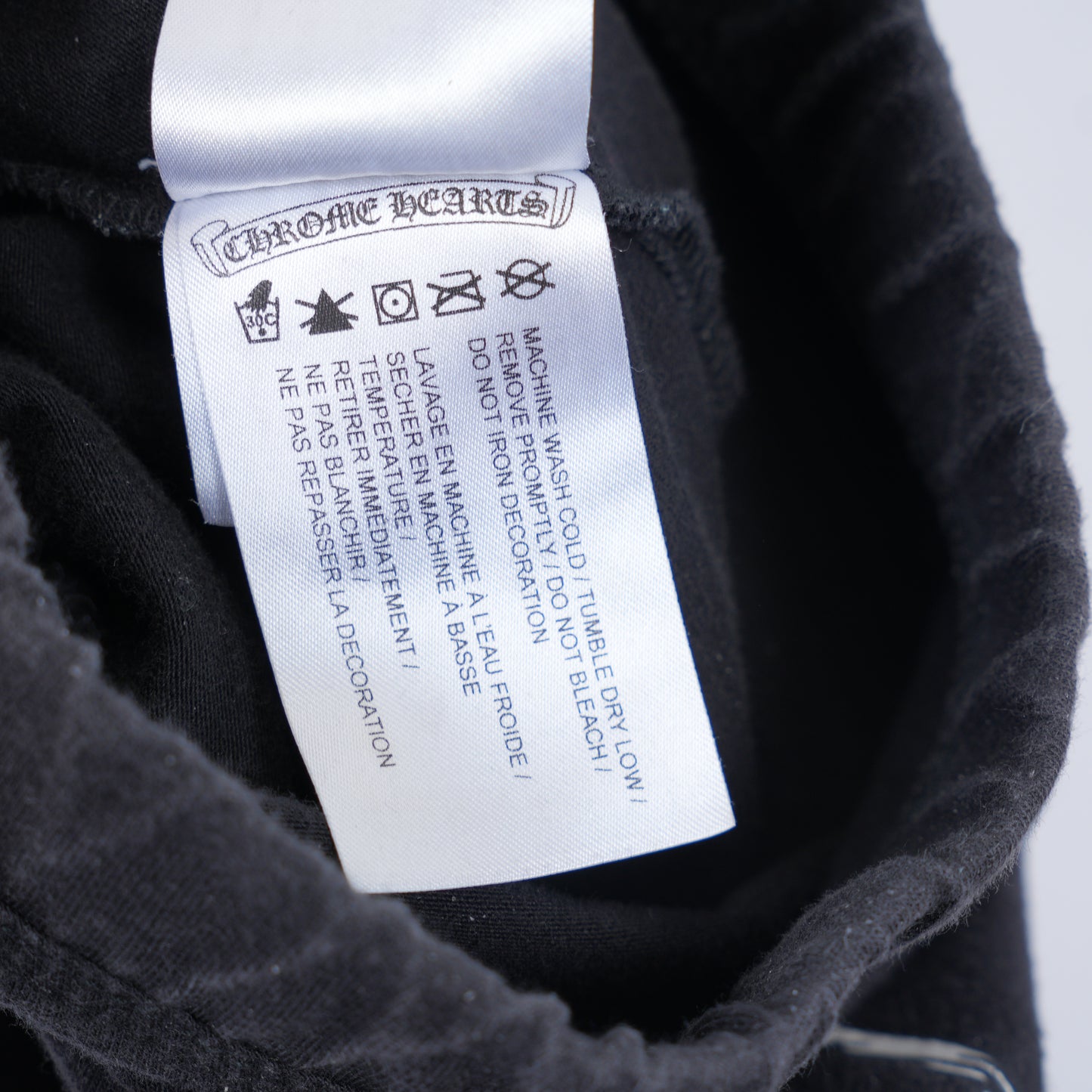 CHROME HEARTS MATTY BOY BLACK FLAME SHORTS