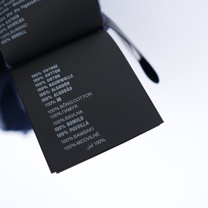 PRADA FADED BLUE LOGO HOODIE