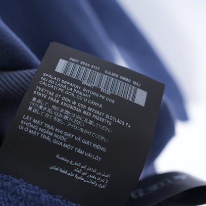 PRADA FADED BLUE LOGO HOODIE