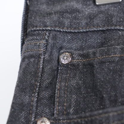 CHROME HEARTS BLACK CROSS PATCH 501 LEVI'S