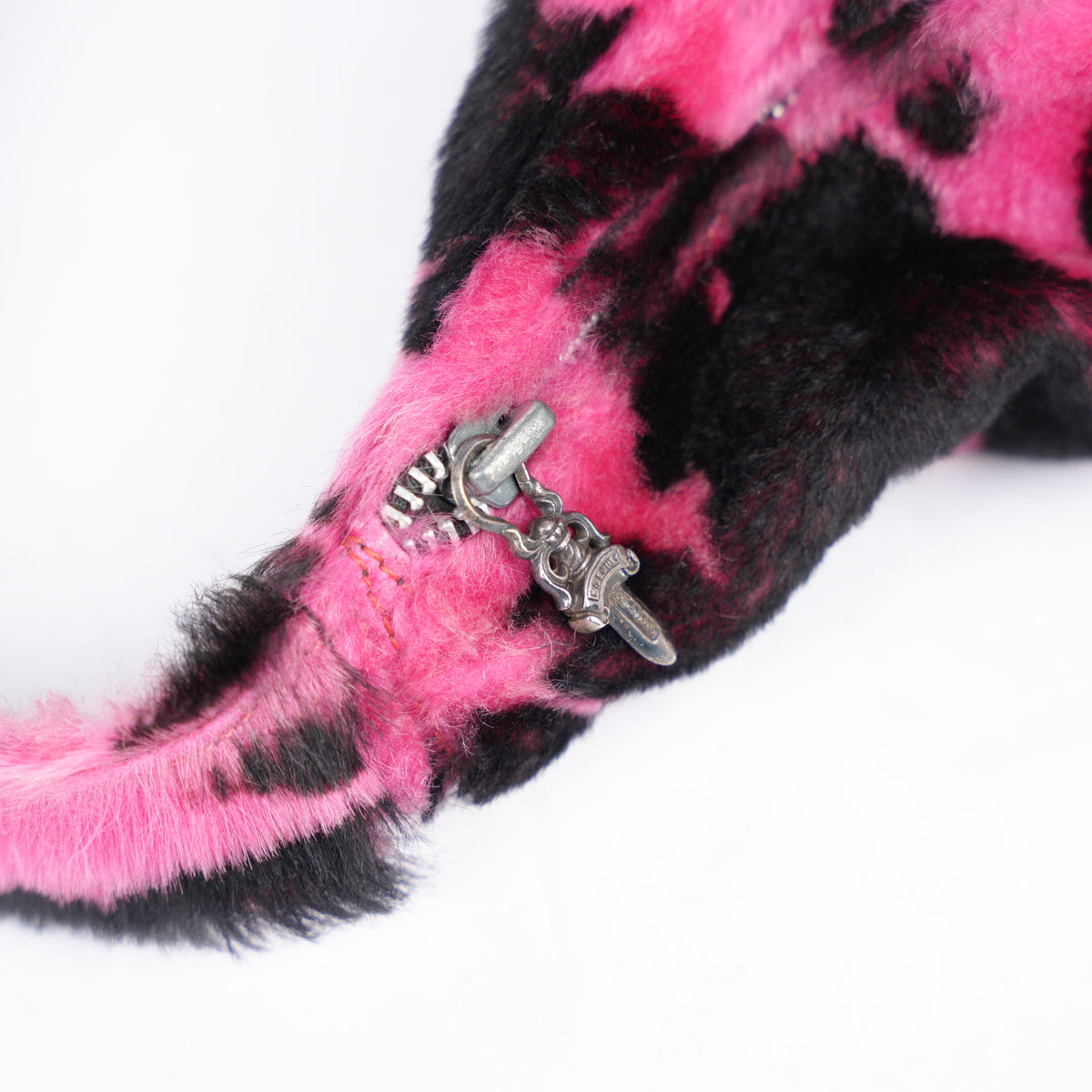 CHROME HEARTS PINK CAMO FUR SNAT BAG