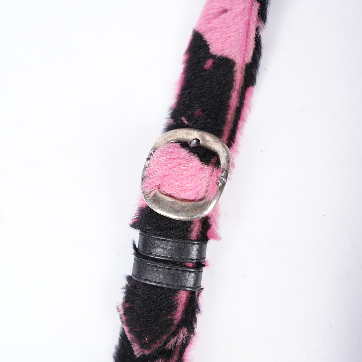CHROME HEARTS PINK CAMO FUR SNAT BAG